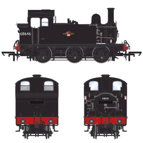 Accurascale ACC2441DCC LNER J68 Buckjumper 0-6-0 68646 BR Black Late Crest DCC Sound Fitted