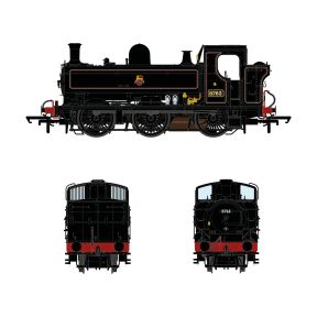 Accurascale ACC2875 OO Gauge GW 8750 0-6-0 Pannier Tank 8763 BR Lined Black Early Crest