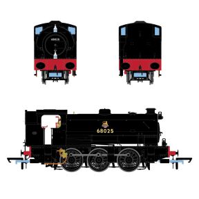 Accurascale ACC3100 OO Gauge Hunslet Austerity 0-6-0 HC1775 68025 BR Black Early Emblem