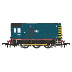 Accurascale ACC3204DCC OO Gauge BR Class 08 Shunter 08912 BR Blue Red Running Plate DCC Sound Fitted