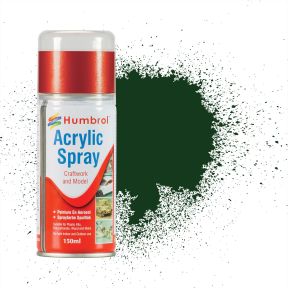 Humbrol AD6003 No.3 Brunswick Green Gloss Acrylic Spray Paint