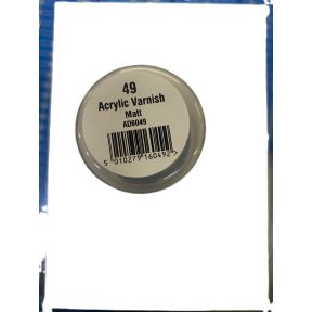 Humbrol AD6049 No.49 Varnish Matt Acrylic Spray Paint
