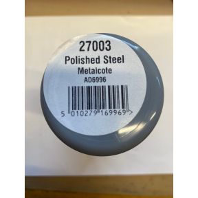 Humbrol AD9669 No.27003 Metalcote Polished Steel Metallic
