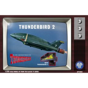 Adventures In Plastic AIP10002 Thunderbird 2 & Thunderbid 4 Plastic Kit