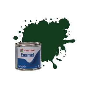 Humbrol No.3 Brunswick Green Gloss Enamel Paint 50ml Tin