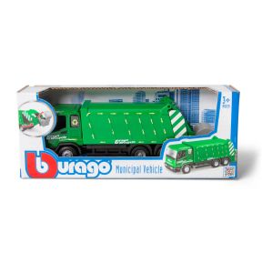 Bburago 18-32270 Green Bin Lorry