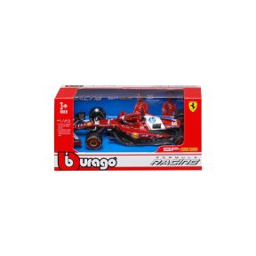 Bburago 18-36853L No.16 Charles Leclerc Ferrari SF25 2025 Season Diecast Model