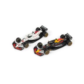 Bburago 18-38099V Twin Car Set No.1 Max Verstappen Red Bull Racing RB21 2025 Season Diecast Models