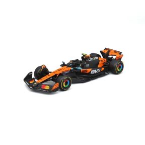 Bburago 18-38248N No.4 Lando Norris McLaren MCL39 2025 Season Diecast Model