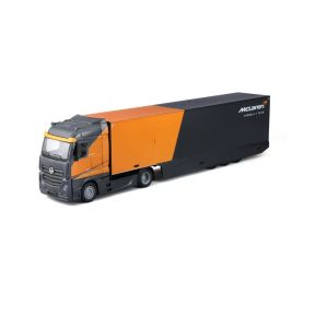 Bburago 18-38401 McLaren F1 Racing Transporter MCL38 2024 Lando Norris