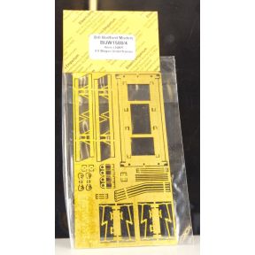Bill Bedford Models BUW1588/4 4mm LNWR 9ft 9 Inch Wagon Underframe