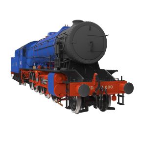 Clark Railworks C1001Z OO Gauge WD Austerity 2-10-0 600 'Gordon' LMR Blue