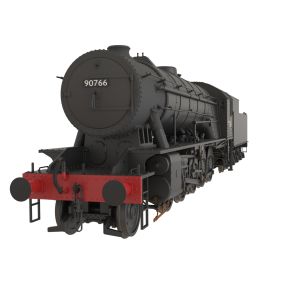 Clark Railworks C1002 OO Gauge WD Austerity 2-10-0 90766 BR Black Early Crest