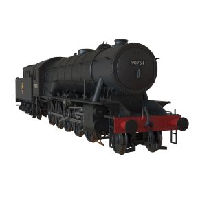 Clark Railworks C1003 OO Gauge WD Austerity 2-10-0 90751 BR Black Early Crest