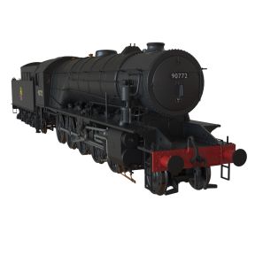 Clark Railworks C1004S OO Gauge WD Austerity 2-10-0 90772 BR Black Early Crest DCC Sound Fitted