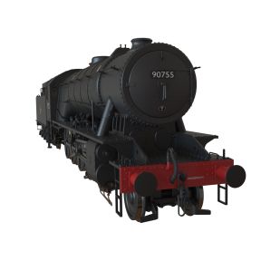 Clark Railworks C1006A OO Gauge WD Austerity 2-10-0 90755 BR Black Late Crest
