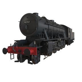 Clark Railworks C1006BS OO Gauge WD Austerity 2-10-0 90763 BR Black Late Crest DCC Sound Fitted