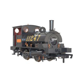 Clark Railworks C1021 OO Gauge L&Y Class 21 Pug 0-4-0 11247 LMS Black