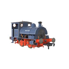 Clark Railworks C1022 OO Gauge L&Y Class 21 Pug 0-4-0 Ex.11224 'Weston' ICI Blue