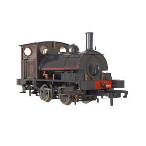 Clark Railworks C1029 OO Gauge L&Y Class 21 Pug 0-4-0 68 L&Y Lined Black As Preserved