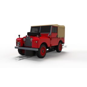 Scalextric C4493 Land Rover Series 1 Poppy Red