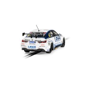 Scalextric C4526 BMW 330e NGTC Laser Tools Jake Hill 2023