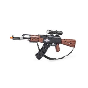 CaDA C61009W AK-47 Assault Rifle Plastic Brick Model Kit