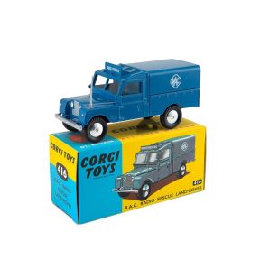 Corgi 416 Land Rover RAC Radio Rescue Diecast Model