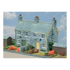 Wills CK21 OO Gauge Semidetached Stone Cottages