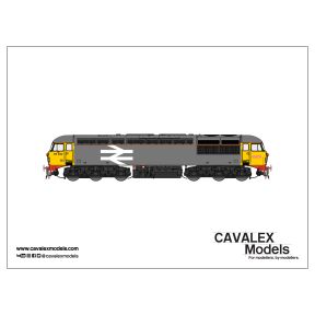 Cavalex Models CM-56002-ORSF OO Gauge BR Class 56 56002 BR Railfreight Grey DCC Sound Fitted