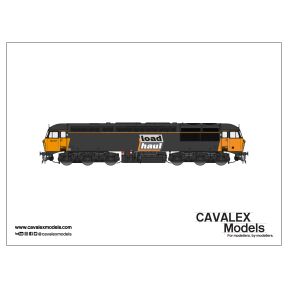 Cavalex Models CM-56107-LHSF OO Gauge BR Class 56 56107 Loadhaul DCC Sound Fitted
