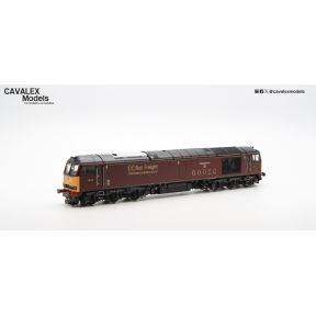 Cavalex CM-60022-DCRCLSF OO Gauge Class 60 60022 'Ingleborough' DCRail Midland Red DCC Sound Fitted