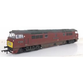 Dapol D1039-SH OO Gauge Class 52 Western D1039 'Western King' BR Maroon Small Yellow Panels Weathered