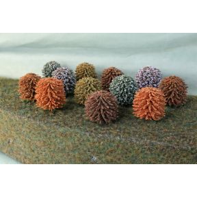 K&M Trees DX200 25mm Tall Deciduous Trees Various Colours Pack Of 12
