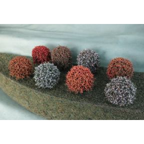K&M Trees DX250 38mm Tall Deciduous Trees Various Colours Pack Of 8