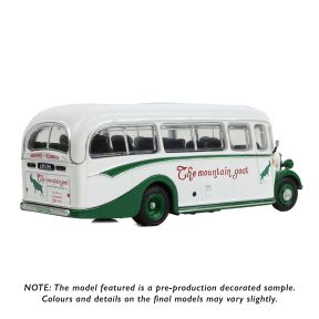 EFE E20146 OO Gauge Bedford OB Coach LRO296 The Mountain Goat Windermere