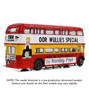 EFE E42301 AEC Routemaster RML Clydeside Scottish 'Oor Wullie'