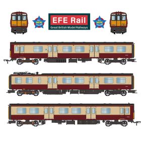 EFE Rail E81011 OO Gauge Class 314 3 Car EMU 314201 Strathclyde PTA Carmine & Cream