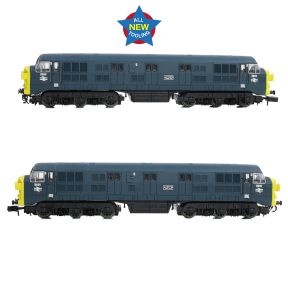 EFE Rail E84522 N Gauge Class 41 Warship D600 'Active' BR Blue Headcode Boxes