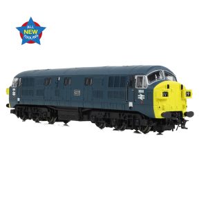 EFE Rail E84522 N Gauge Class 41 Warship D600 'Active' BR Blue Headcode Boxes