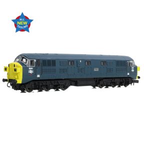 EFE Rail E84522 N Gauge Class 41 Warship D600 'Active' BR Blue Headcode Boxes