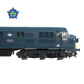 EFE Rail E84524 N Gauge Class 41 Warship D602 'Bulldog' BR Blue Small Yellow Panels Headcode Boxes