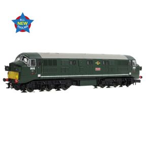 EFE Rail E84525 N Gauge Class 41 Warship D602 'Bulldog' BR Green Small Yellow Panels Headcode Boxes