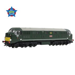 EFE Rail E84526 N Gauge Class 41 Warship D601 'Ark Royal' BR Green Small Yellow Panels Disc Headcode