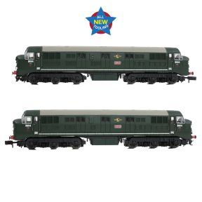 EFE Rail E84527 N Gauge Class 41 Warship D604 'Cossack' BR Green Disc Headcode