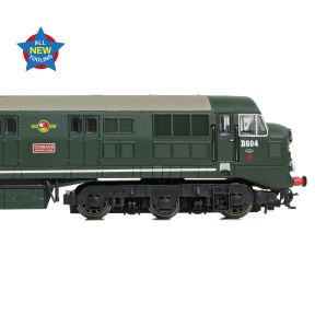 EFE Rail E84527 N Gauge Class 41 Warship D604 'Cossack' BR Green Disc Headcode