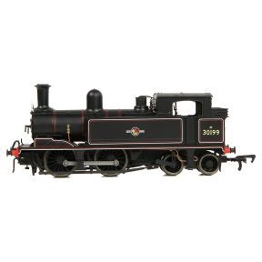 EFE Rail E85018 OO Gauge LSWR Adams O2 30199 BR Lined Black Late Crest