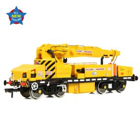 EFE Rail E87047 OO Gauge Plasser 12 Ton YOB Diesel Hydraulic Crane DRP81522 BR Departmental Yellow