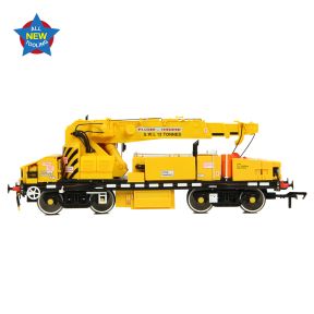 EFE Rail E87048 OO Gauge Plasser 12 Ton YOB Diesel Hydraulic Crane DRP81513 Departmental Yellow