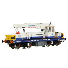 EFE Rail E87109 OO Gauge Plasser 12T YOB Diesel Hydraulic Crane DRP81517 Balfour Beatty